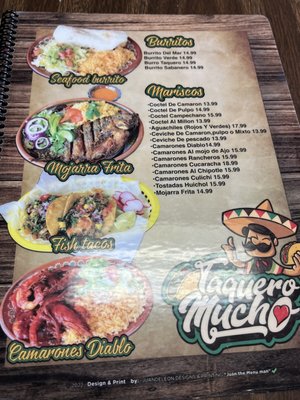 Menu photo 2 Taquero Mucho Louisville, KY