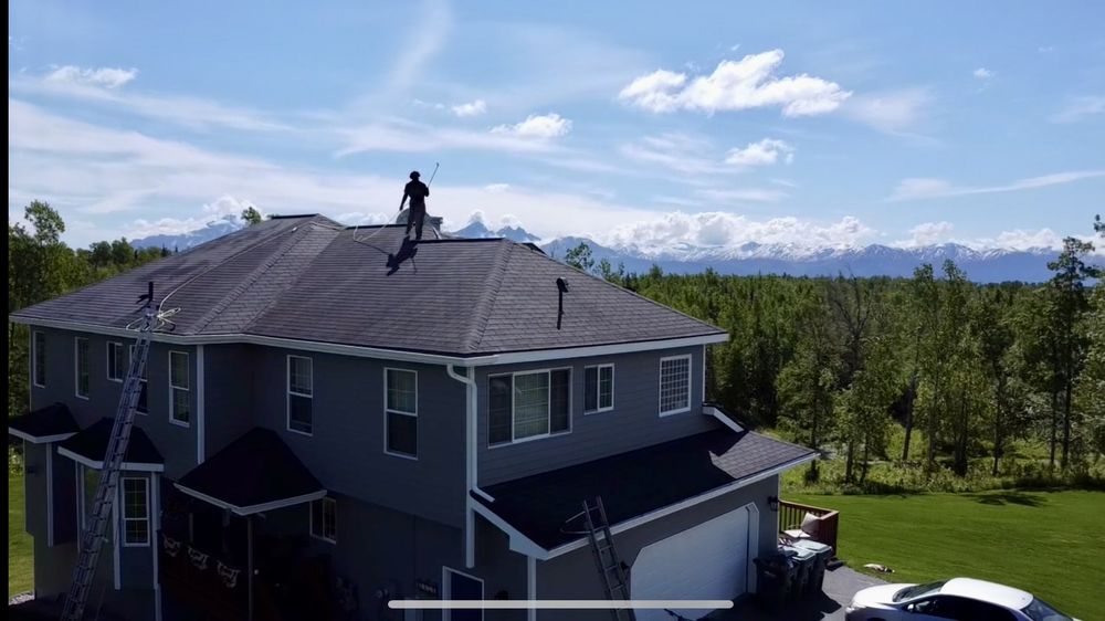 Slide of Greener Shingles Alaska