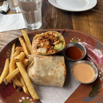 Dad’s Kitchen - Chorizo Breakfast Burrito - Mexican Near Me - Indianapolis, Indiana