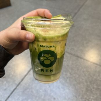 Matcha Ren - Banana Cream Matcha Latte - Ice Cream & Frozen Yogurt Near Me - Arcadia, California