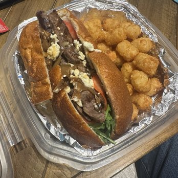 Ragtime - Chimichurri Steak Sammie with Tator Tots - Pubs Near Me - Arlington, Virginia