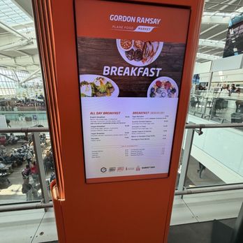 Gordon Ramsay Plane Food - Menu - British Near Me - Hounslow, XGL