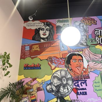 Curry Up Now - The mural - Indian Near Me - Smyrna, Tennessee