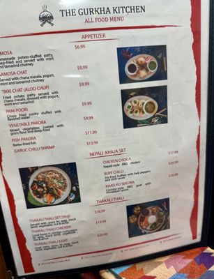 Menu photo 2 The Gurkha Kitchen San Ramon, CA Menu photo 2 The Gurkha Kitchen San Ramon, CA