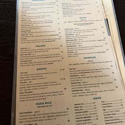 Menu Menu