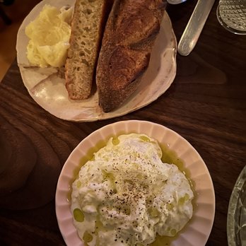 Foul Witch - Straciatella and bread service - Italian Near Me - New York, New York Foul Witch - Straciatella and bread service - Italian Near Me - New York, New York