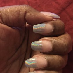 Regal Nails, Salon & Spa - Side view notice the nails are not extra fat
