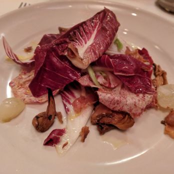 Chez Panisse - Warm chicories and wild mushrooms - New American Near Me - Berkeley, California