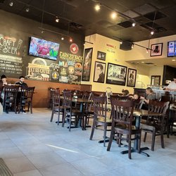 Anthony's Coal Fired Pizza & Wings - Inside view: cozy atmosphere.