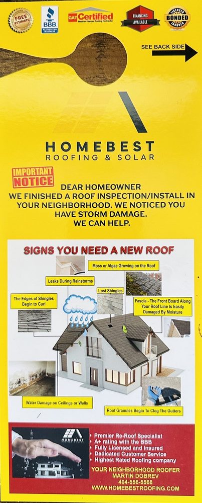 Slide of Home Best Roofing