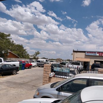 Rodriguez Mufflers - Front of shop driveway. - Auto Repair Near Me - Palmdale, California