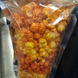 Smokin' Hot, BBQ and Cheddar. Small size for $4.99.