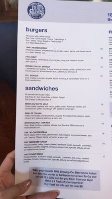 Menu photo 8 1886 Brewing Orange, CA