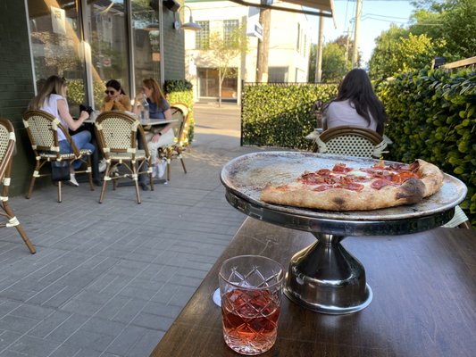 The Fourth Man in the Fire Pizzeria by null
