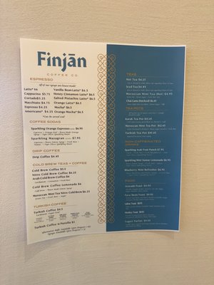 Menu photo 4 Finjan Coffee San Diego, CA Menu photo 4 Finjan Coffee San Diego, CA