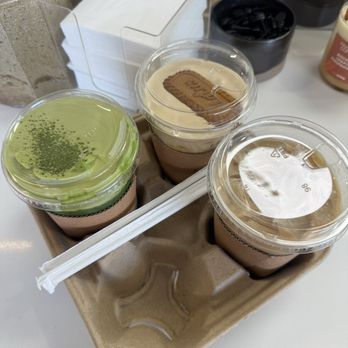 Favorite Coffee Museum - Double matcha, biscoff einspanner & pistachio latte - Coffee & Tea Near Me - Whittier, California Favorite Coffee Museum - Double matcha, biscoff einspanner & pistachio latte - Coffee & Tea Near Me - Whittier, California