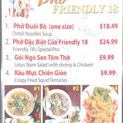 Pho Friendly 18 - Our new items