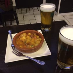 La Cervecería de Pozuelo - Dos cañitas con su tapa