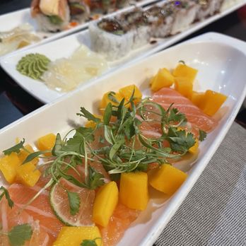 Sushi Confidential - Campbell - Salmon Mango - Asian Fusion Near Me - Campbell, California Sushi Confidential - Campbell - Salmon Mango - Asian Fusion Near Me - Campbell, California