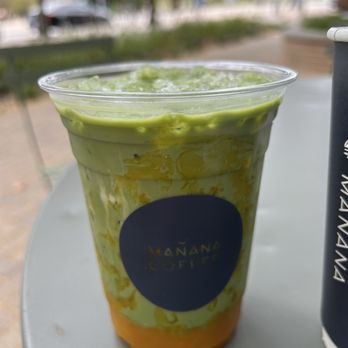 Mañana Coffee - Sticky rice mango matcha - Coffee & Tea Near Me - Austin, Texas