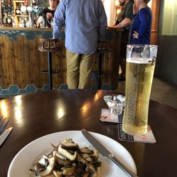 Kings Arms - Wild mushroom starter served in the bar