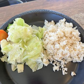 Bulan Filipino Grill - Garlic rice and veggies, one of the two side orders with your plate - Barbeque Near Me - Claremont, California Bulan Filipino Grill - Garlic rice and veggies, one of the two side orders with your plate - Barbeque Near Me - Claremont, California
