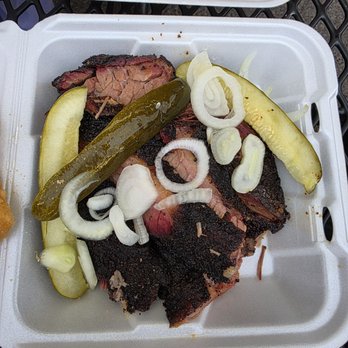 Firehole Bar-B-Que - Pound of juicy brisket - Barbeque Near Me - West Yellowstone, Montana