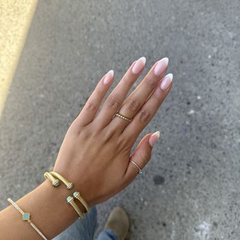 Smiley Nail Spa - French almond - Nail Salons Near Me - Walnut Creek, California Smiley Nail Spa - French almond - Nail Salons Near Me - Walnut Creek, California