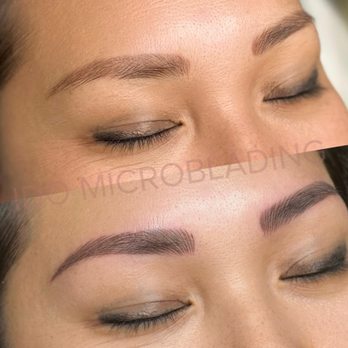 IDO Microblading Salon - Refreshing old microblading which is three years old - Permanent Makeup Near Me - New York, New York IDO Microblading Salon - Refreshing old microblading which is three years old - Permanent Makeup Near Me - New York, New York