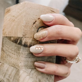 CLASSY Nails And Spa - Kenny's gel manicure (2 acrylics on the nails that weren't long enough) - Nail Salons Near Me - Colorado Springs, Colorado