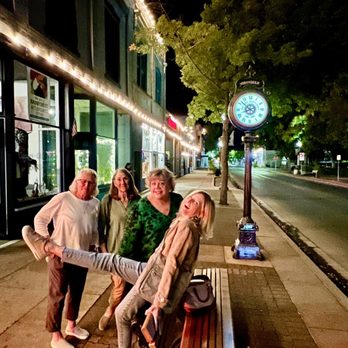 Provisions - Happy friends in front of Provisions after dinner. - American Near Me - Oroville, California Provisions - Happy friends in front of Provisions after dinner. - American Near Me - Oroville, California