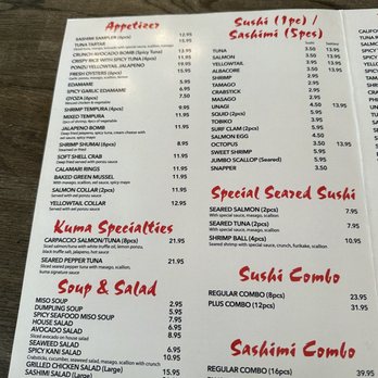 Kuma Sushi - Sushi Bars Near Me - Bakersfield, California Kuma Sushi - Sushi Bars Near Me - Bakersfield, California
