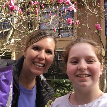 Cedarbrook Lodge - My daughter and I enjoying the many beautiful blooming trees on the property that bloom around April/May. - Hotels Near Me - SeaTac, Washington Cedarbrook Lodge - My daughter and I enjoying the many beautiful blooming trees on the property that bloom around April/May. - Hotels Near Me - SeaTac, Washington