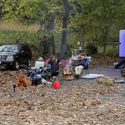 Creekside Campground - Halloween decorations