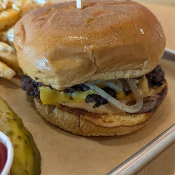 Smash and Sizzle - Love a smashburger with grillied onions and burger sauce! - Burgers Near Me - High Point, North Carolina
