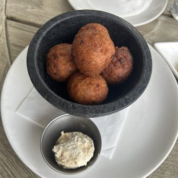 Coast - Sweet Onion Hush Puppies - Seafood Near Me - Hilton Head Island, South Carolina Coast - Sweet Onion Hush Puppies - Seafood Near Me - Hilton Head Island, South Carolina