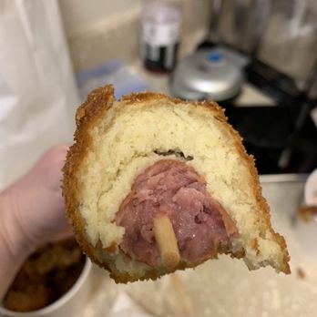 UNICORNDOG - Regular corn dog...extra thick batter - Fast Food Near Me - Irving, Texas UNICORNDOG - Regular corn dog...extra thick batter - Fast Food Near Me - Irving, Texas