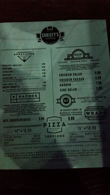 Menu photo 4 Christy's Landing Madison, WI