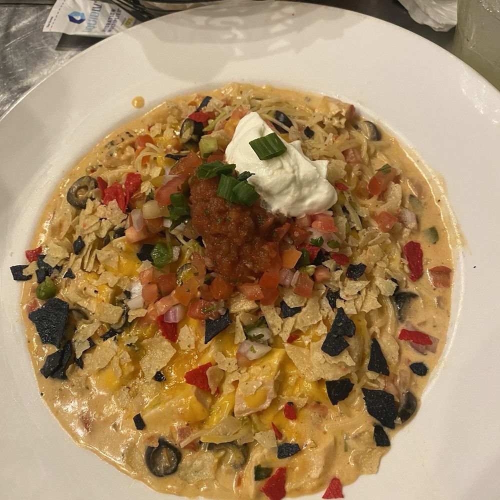Dizzy's Gypsy Bistro - Chicken Spaghetti - New American Near Me - Little Rock, Arkansas