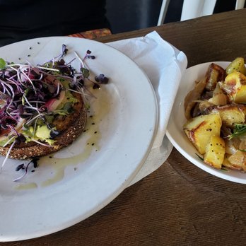 Matt's Big Breakfast - Smashed avocado toast with side of country potatoes - Breakfast & Brunch Near Me - Phoenix, Arizona Matt's Big Breakfast - Smashed avocado toast with side of country potatoes - Breakfast & Brunch Near Me - Phoenix, Arizona