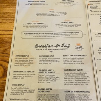 Cracker Barrel Old Country Store - Jan '22 - American Near Me - Altamonte Springs, Florida Cracker Barrel Old Country Store - Jan '22 - American Near Me - Altamonte Springs, Florida