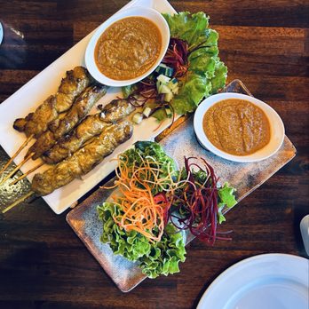 Koon Thai Kitchen - (A5) Chicken Satay - Thai Near Me - San Diego, California Koon Thai Kitchen - (A5) Chicken Satay - Thai Near Me - San Diego, California