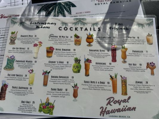 Menu photo 4 Royal Hawaiian Laguna Beach, CA Menu photo 4 Royal Hawaiian Laguna Beach, CA
