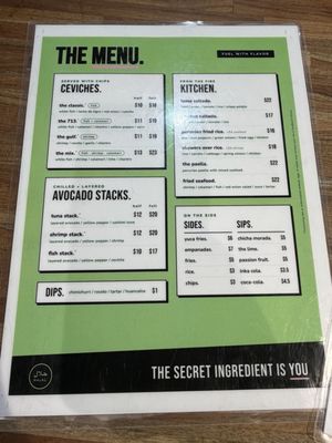 Menu photo 1 Cvche Houston, TX Menu photo 1 Cvche Houston, TX