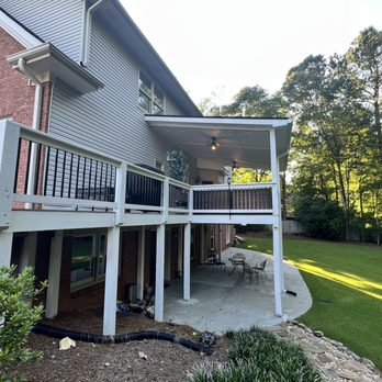 EGC General Contracting - full back porch, roof with electric - General Contractors Near Me