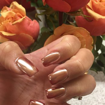 Classy Nail Spa - in Love With My Chrome Nails!! - Nail Salons Near Me - Alameda, California