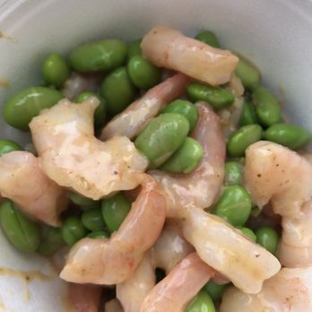 Oh Poke - Shrimp with edamame mixed with OKE Sesame sauce - Poke Near Me - Claremont, California Oh Poke - Shrimp with edamame mixed with OKE Sesame sauce - Poke Near Me - Claremont, California