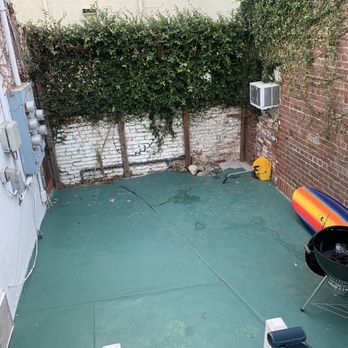 Comstruct Builders - Here is my patio before... - General Contractors Near Me