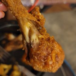Paula's Soul Food Cafe - Burned fried chicken