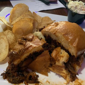 Uncle Lyle's Tavern and Grille - Pulled pork after I cut it in half and ate a portion. - Bars Near Me - Dundee, Michigan Uncle Lyle's Tavern and Grille - Pulled pork after I cut it in half and ate a portion. - Bars Near Me - Dundee, Michigan